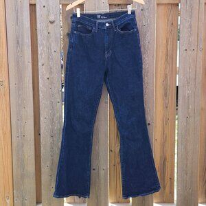 GAP Jeans 70s Flare Women's Size 6/28R S GAP Denim Dark Wash
